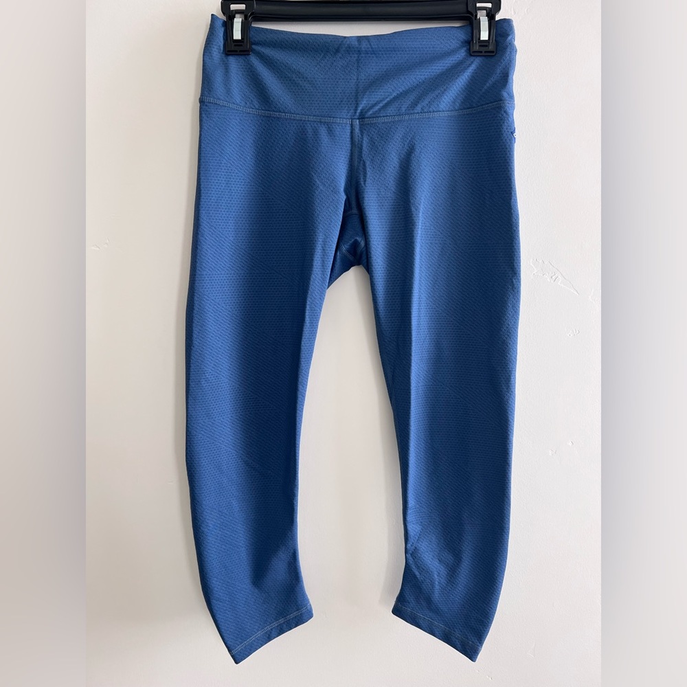Prana Size Small Blue Geometric Leggings
